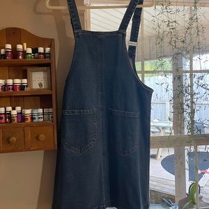 Frank and oat denim dress.